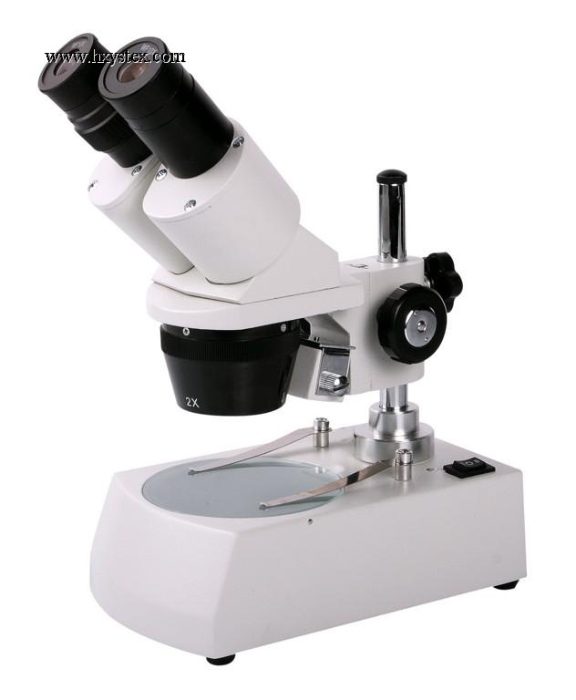 Special microscope for warp knitting fabric sample decomposition